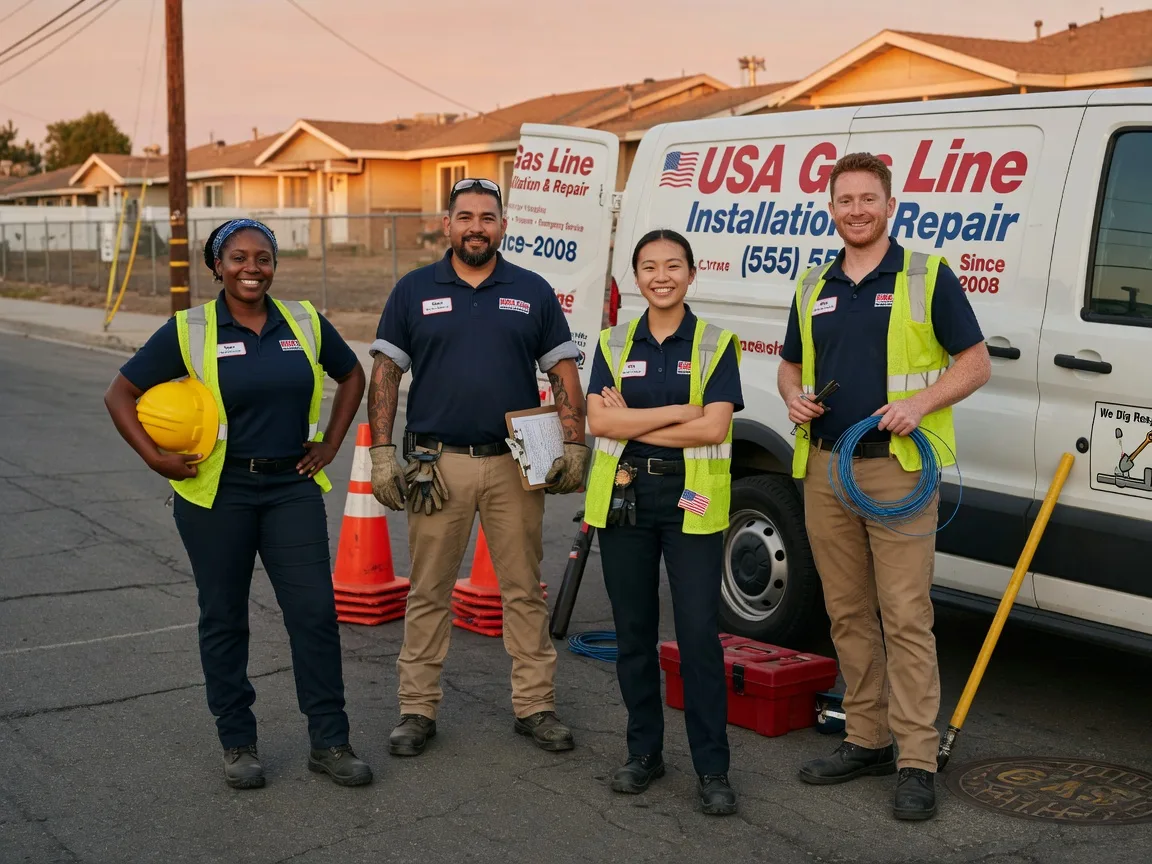Gas Line Installation company in Olga, WA